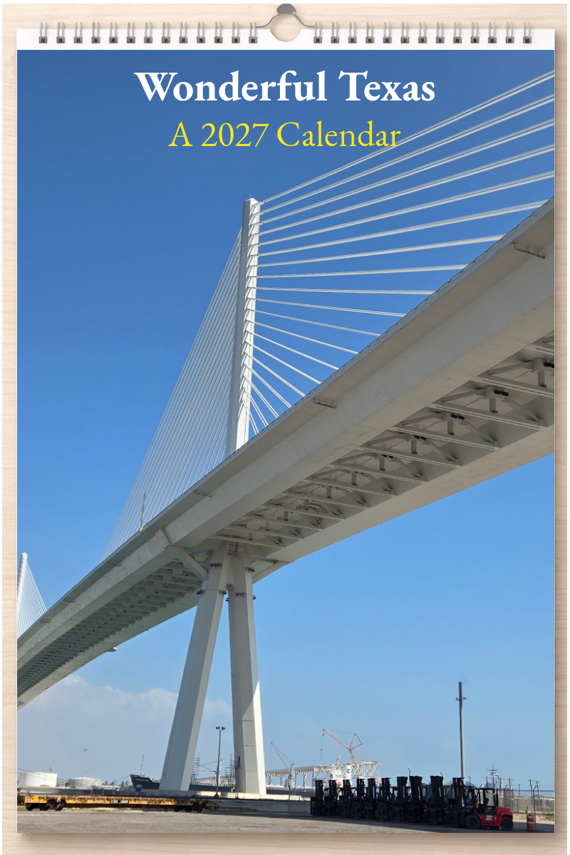 Wonderful Texas: A 2027 Calendar