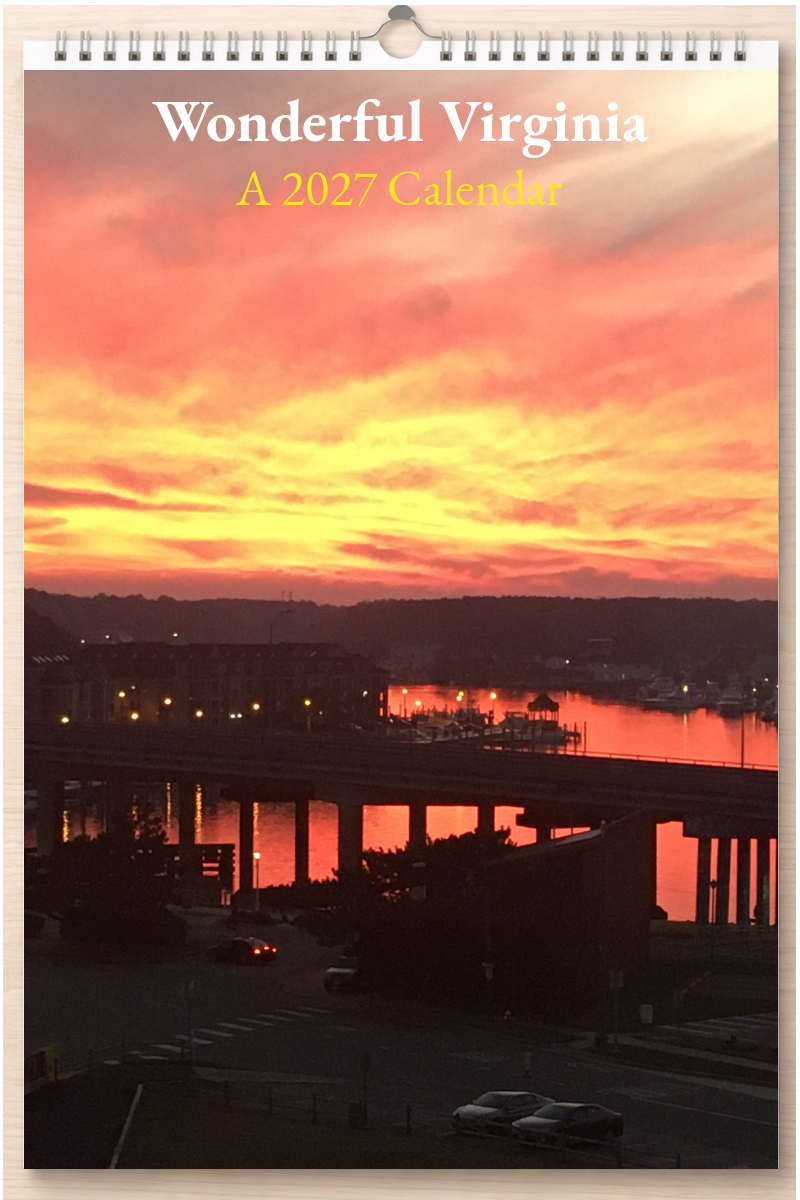 Wonderful Virginia: A 2027 Calendar