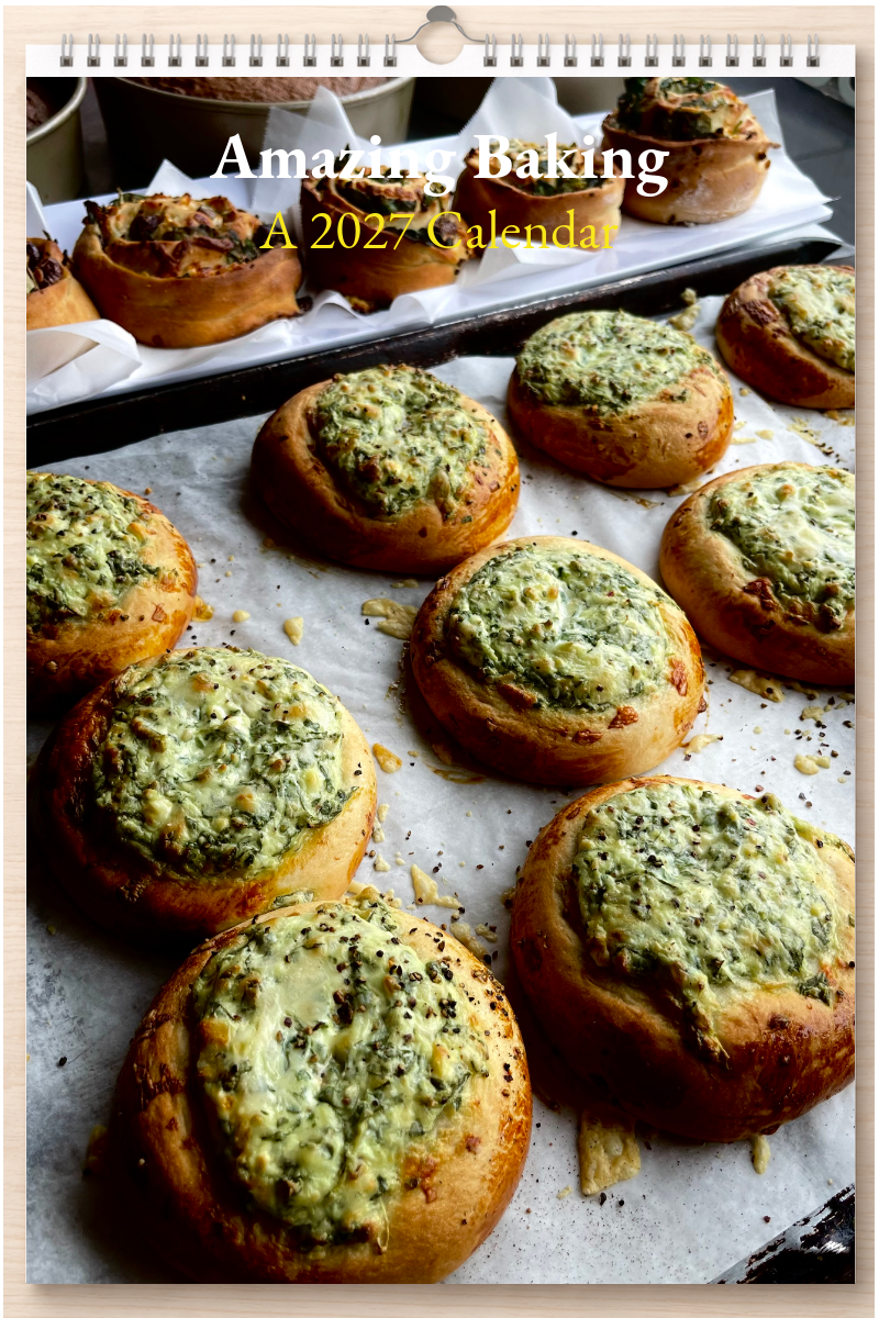 Amazing Baking: A 2027 Calendar