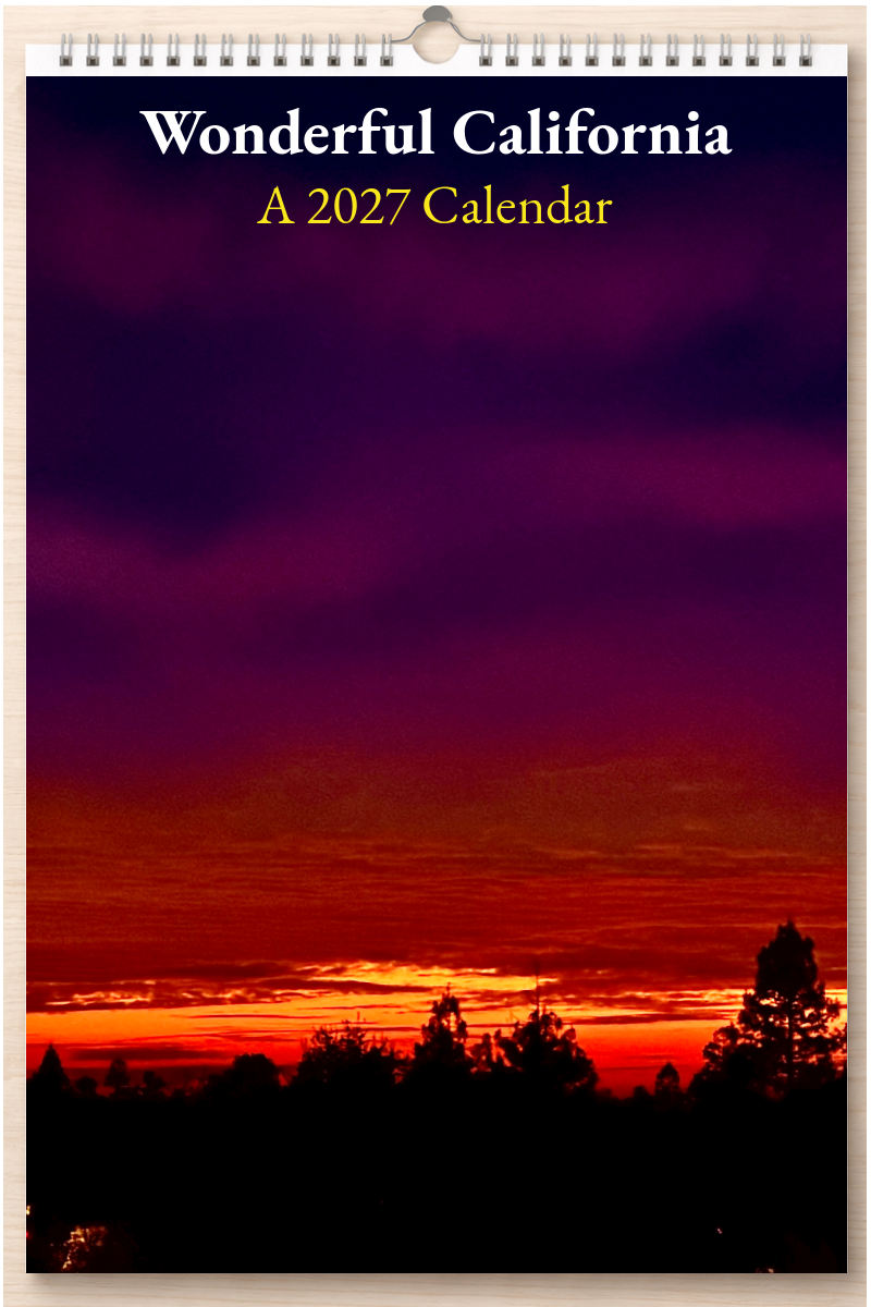 Wonderful California: A 2027 Calendar