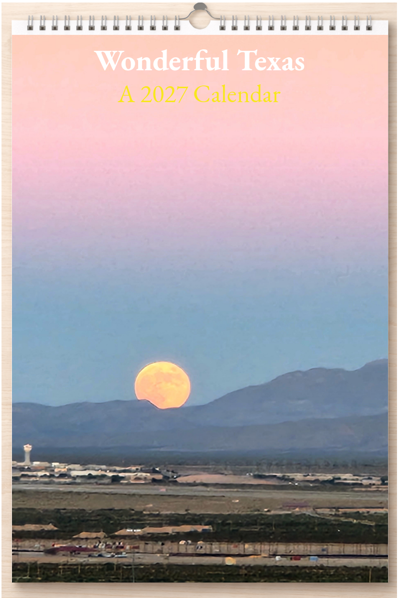 Wonderful Texas: A 2027 Calendar