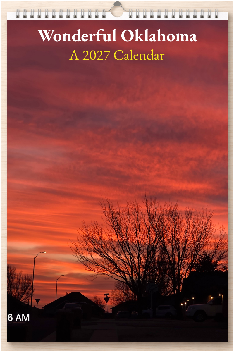 Wonderful Oklahoma: A 2027 Calendar