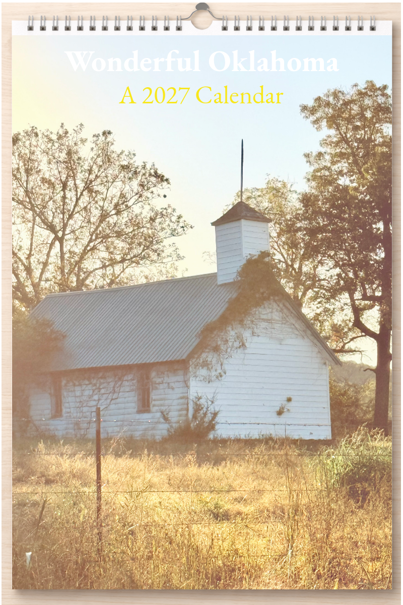 Wonderful Oklahoma: A 2027 Calendar