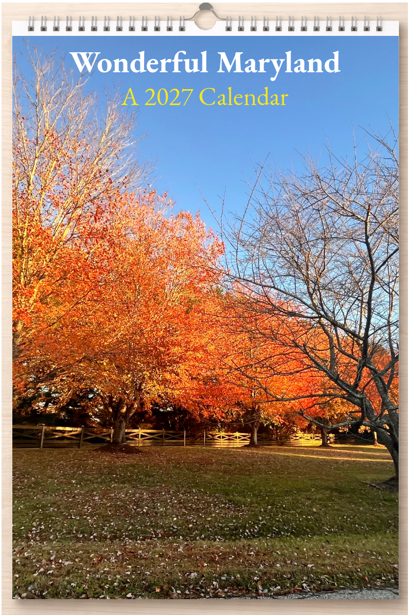 Wonderful Maryland: A 2027 Calendar