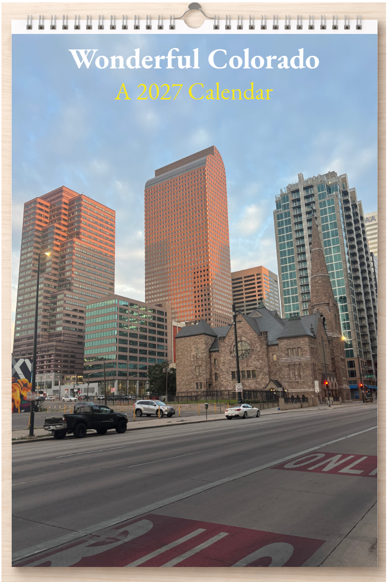Wonderful Colorado: A 2027 Calendar