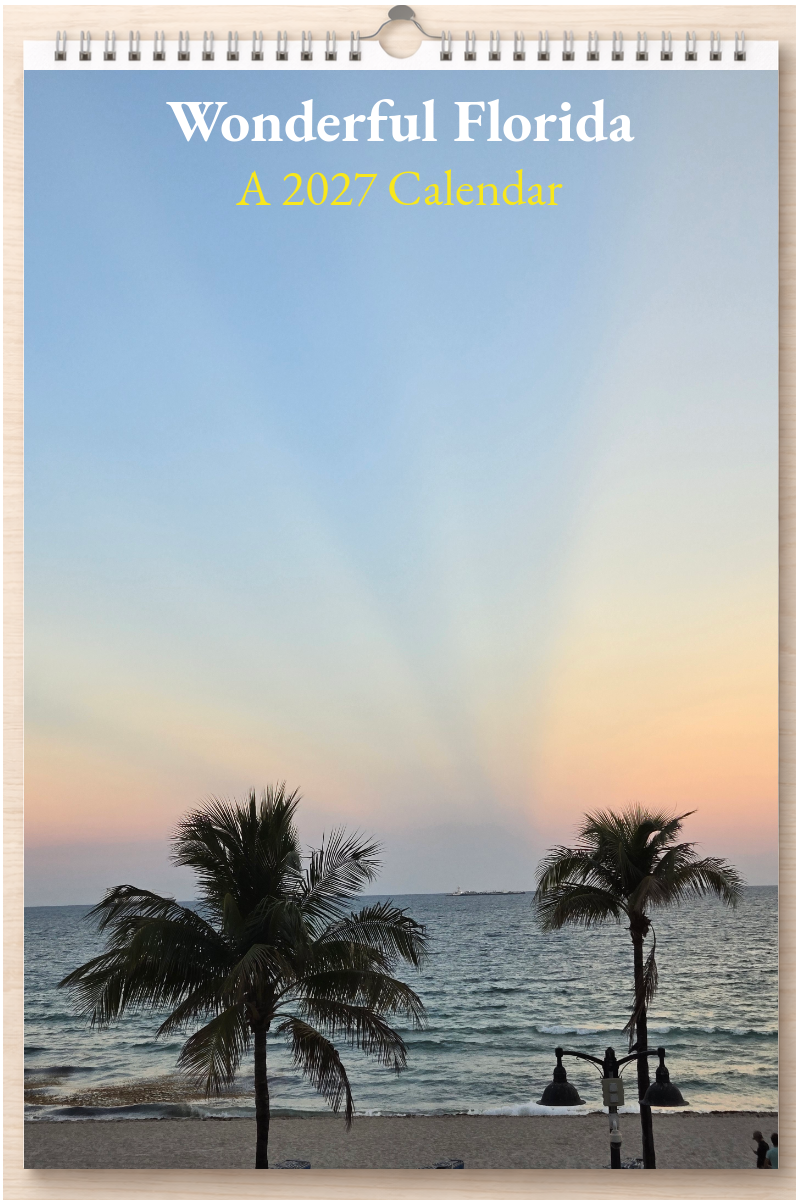 Wonderful Florida: A 2027 Calendar