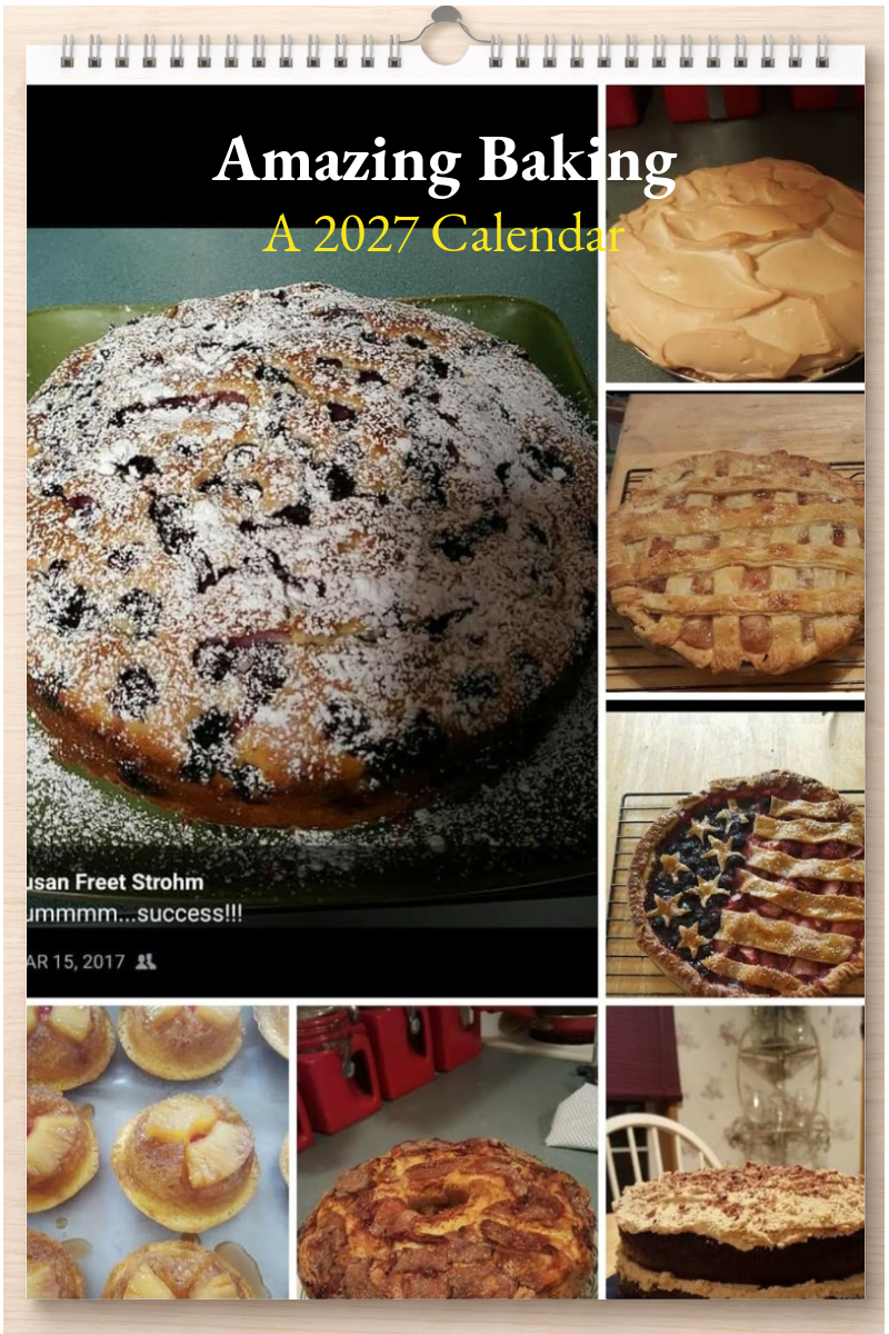 Amazing Baking: A 2027 Calendar