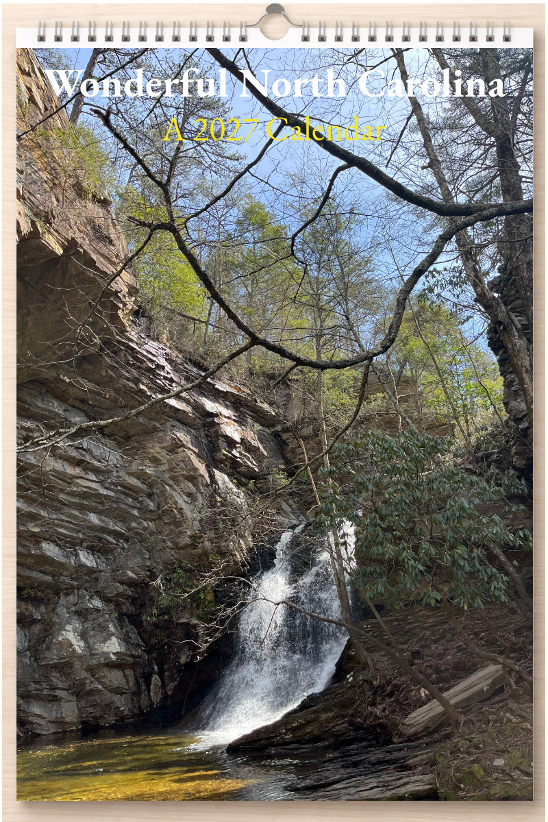 Wonderful North Carolina: A 2027 Calendar