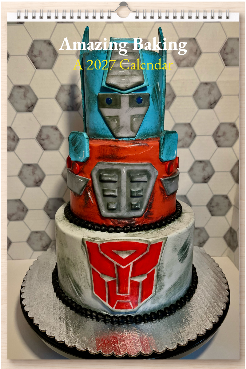 Amazing Baking: A 2027 Calendar