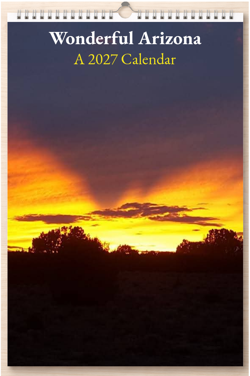 Wonderful Arizona: A 2027 Calendar