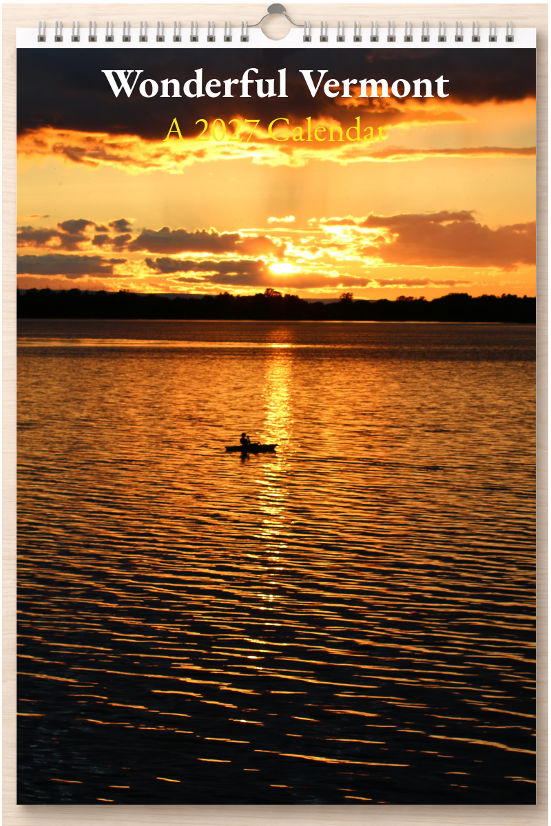 Wonderful Vermont: A 2027 Calendar