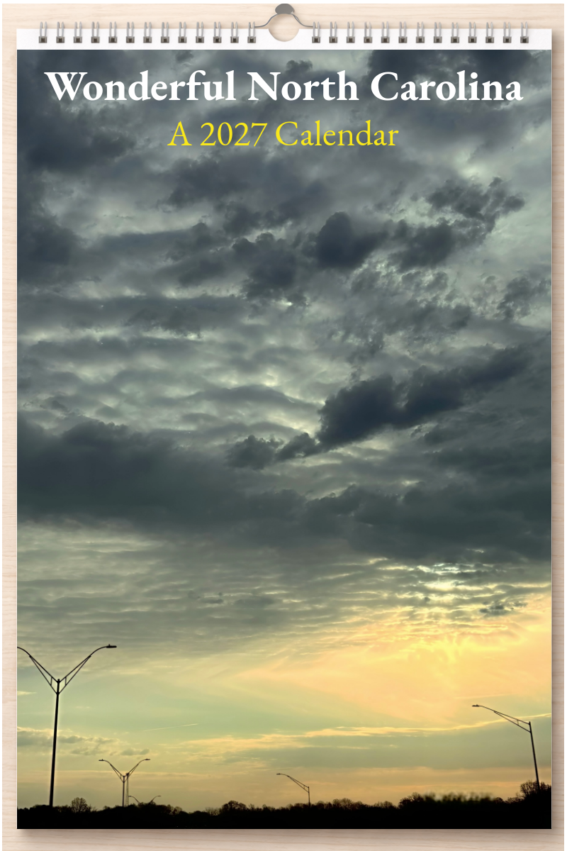 Wonderful North Carolina: A 2027 Calendar