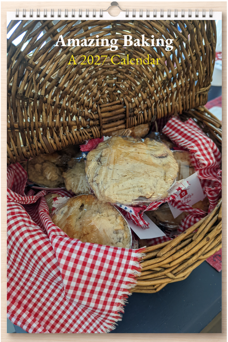 Amazing Baking: A 2027 Calendar