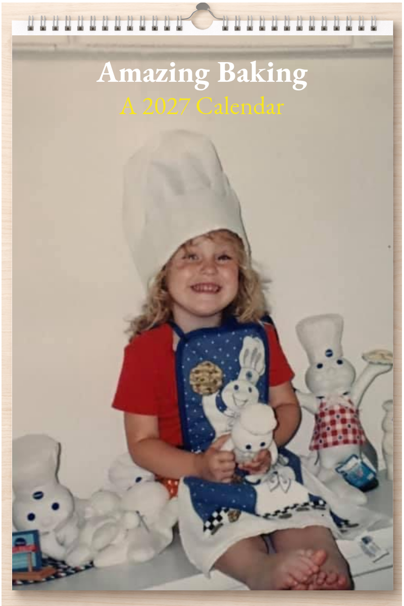Amazing Baking: A 2027 Calendar