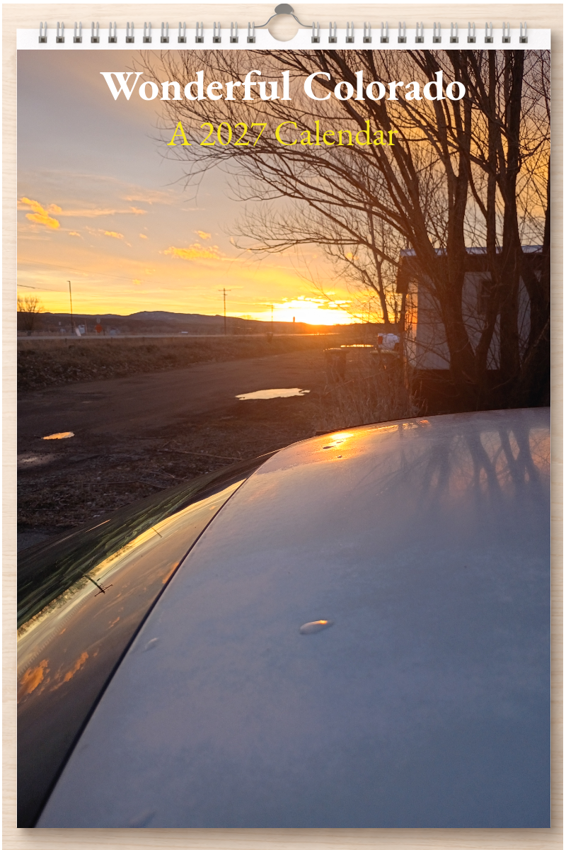 Wonderful Colorado: A 2027 Calendar