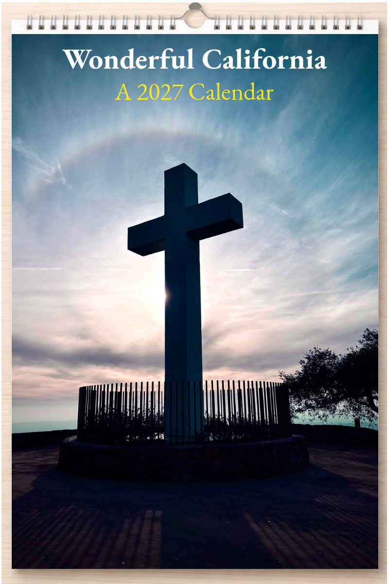 Wonderful California: A 2027 Calendar