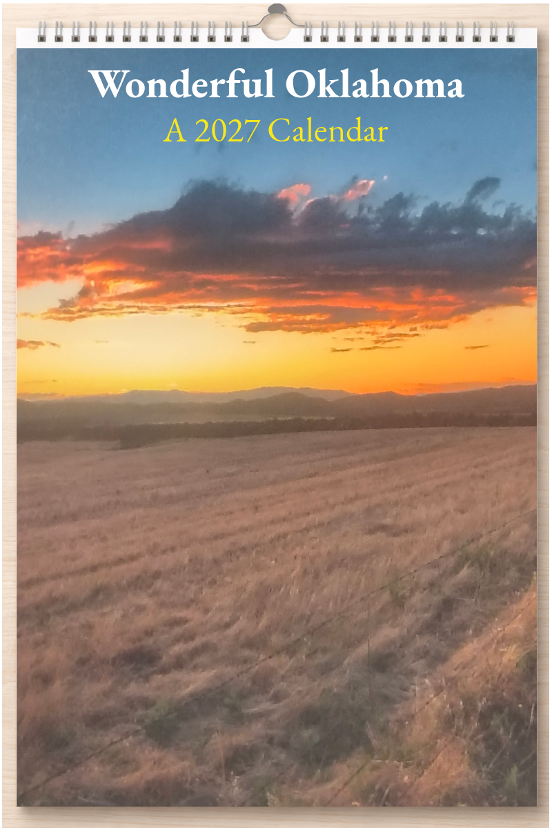 Wonderful Oklahoma: A 2027 Calendar