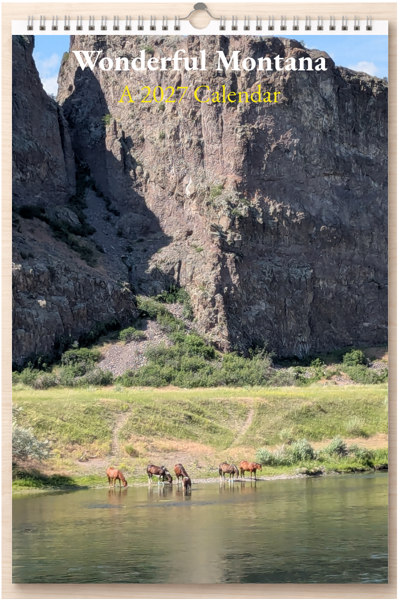 Wonderful Montana: A 2027 Calendar