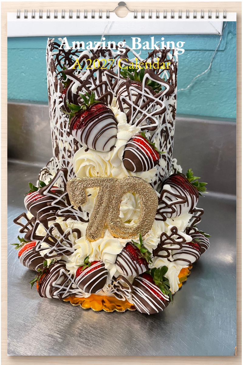 Amazing Baking: A 2027 Calendar