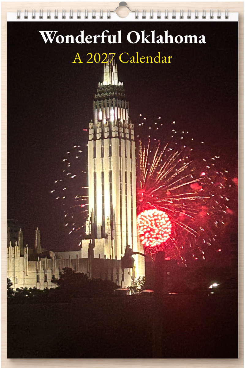 Wonderful Oklahoma: A 2027 Calendar