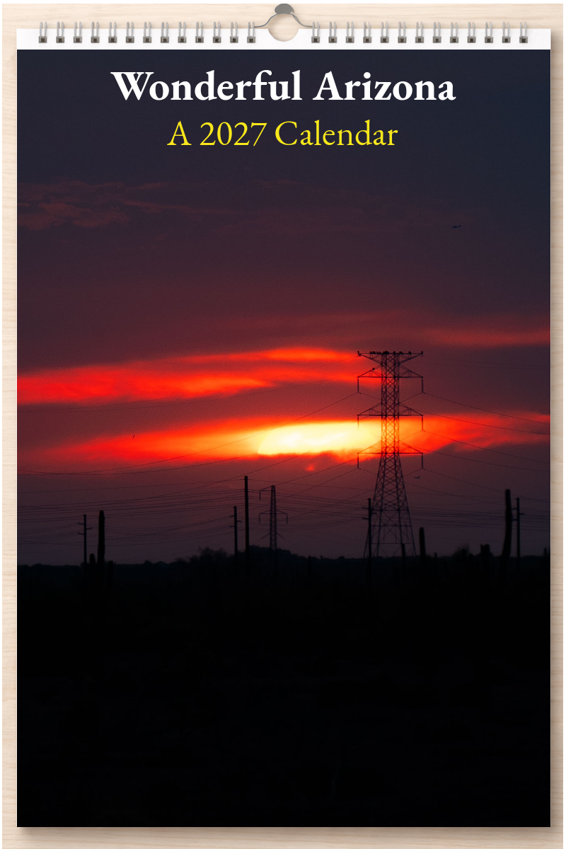 Wonderful Arizona: A 2027 Calendar