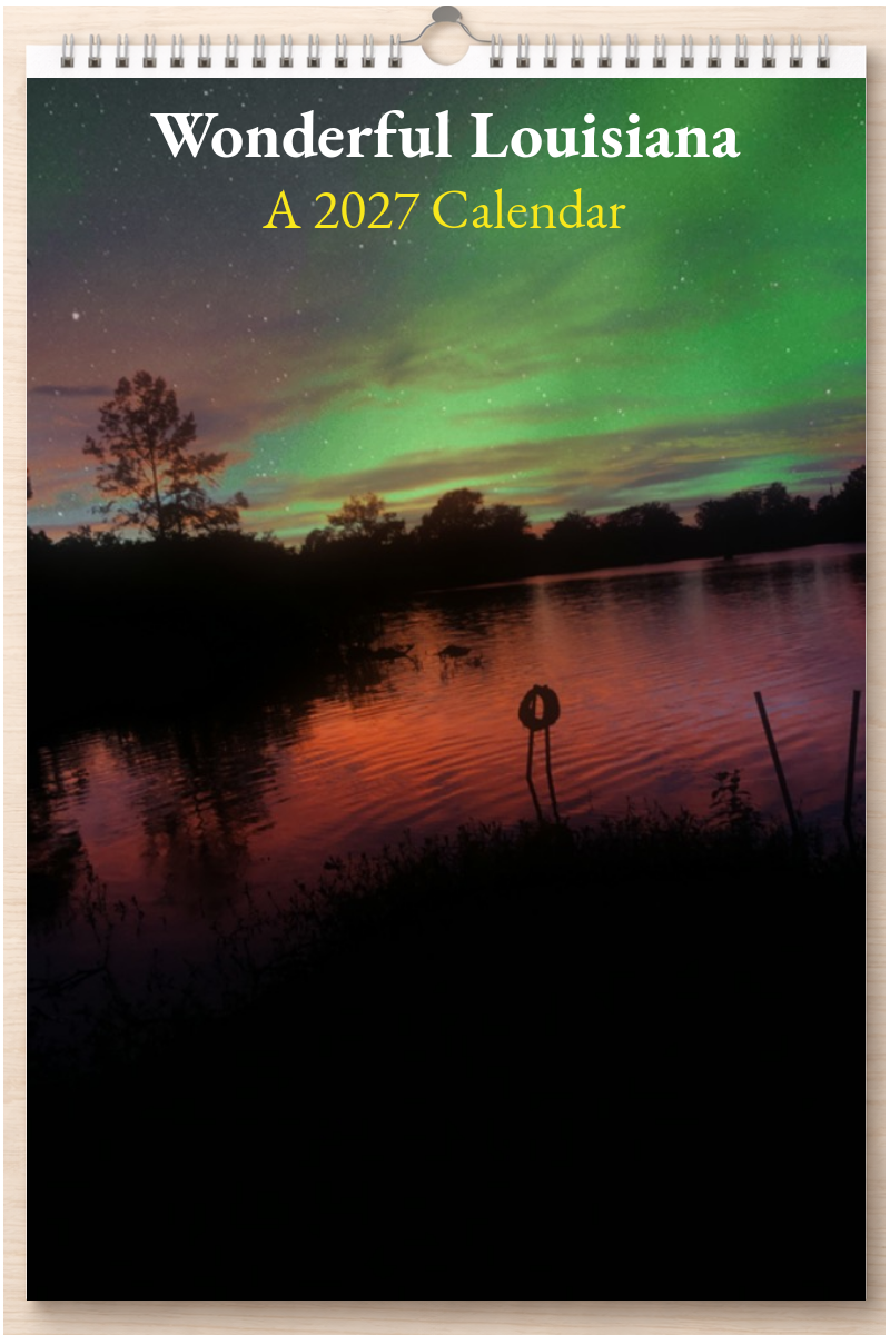 Wonderful Louisiana: A 2027 Calendar