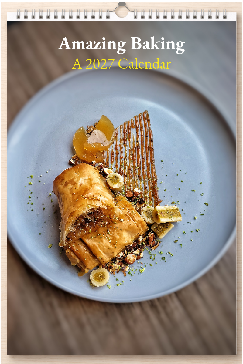 Amazing Baking: A 2027 Calendar