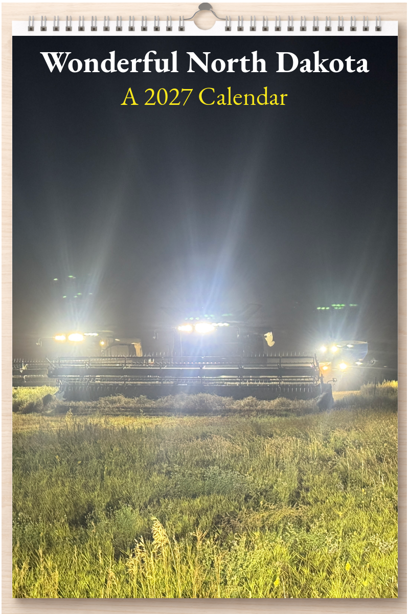 Wonderful North Dakota: A 2027 Calendar