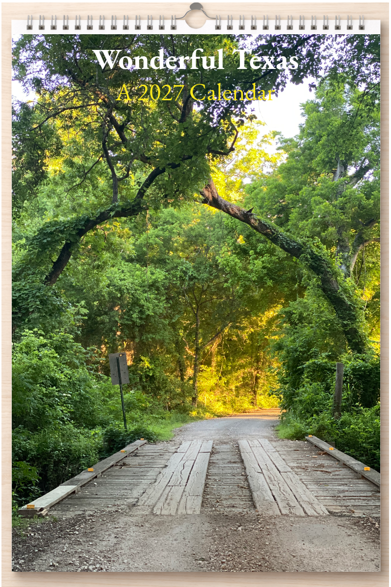 Wonderful Texas: A 2027 Calendar