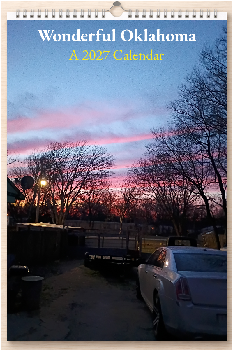 Wonderful Oklahoma: A 2027 Calendar