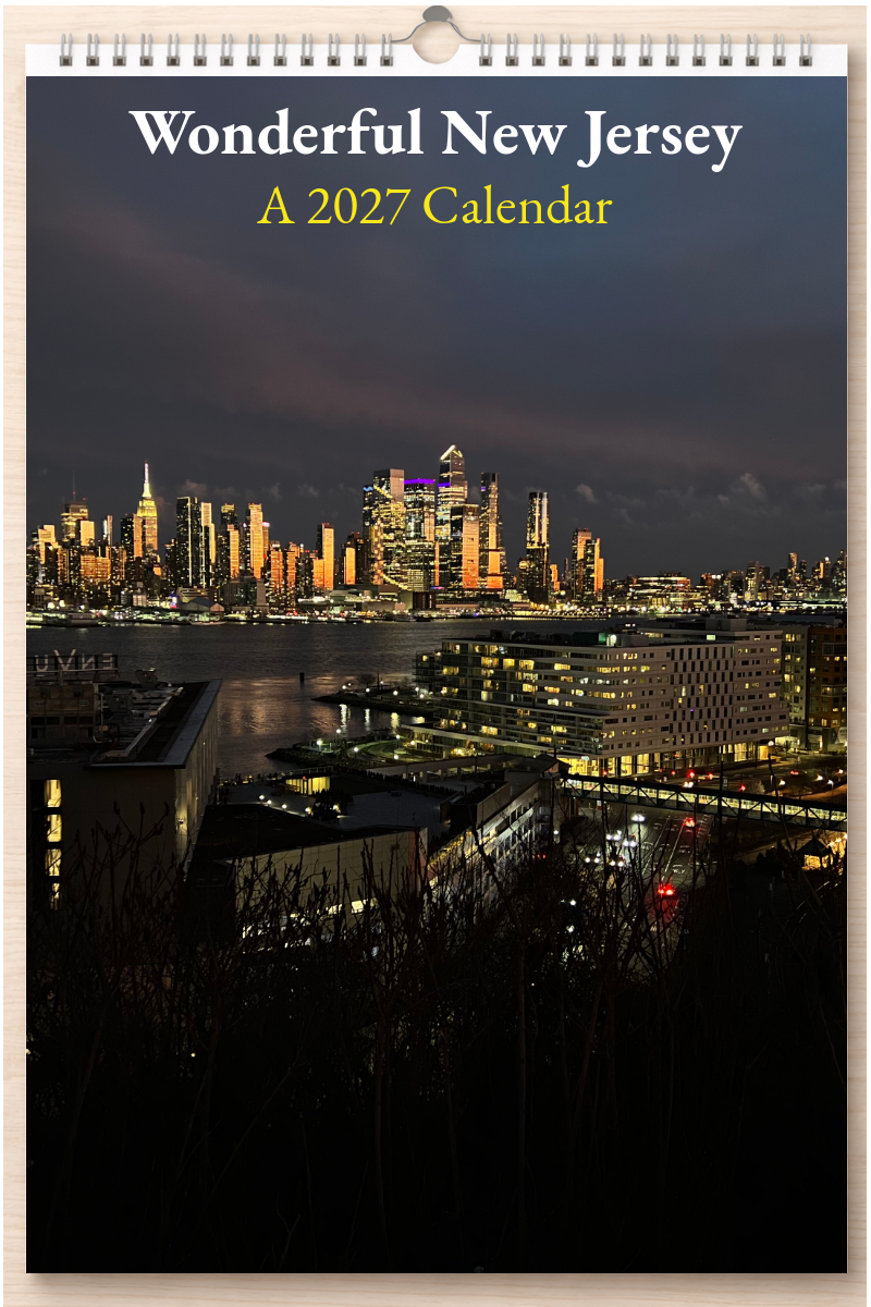 Wonderful New Jersey: A 2027 Calendar