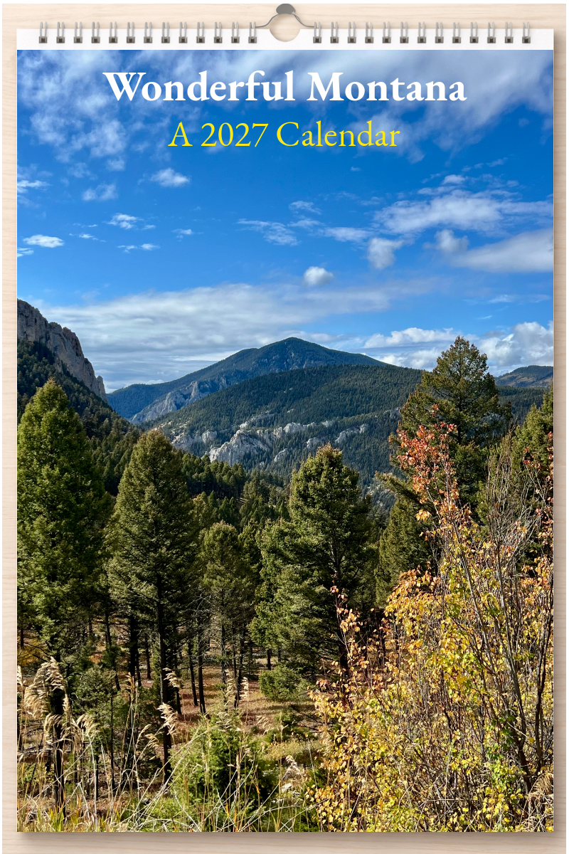 Wonderful Montana: A 2027 Calendar