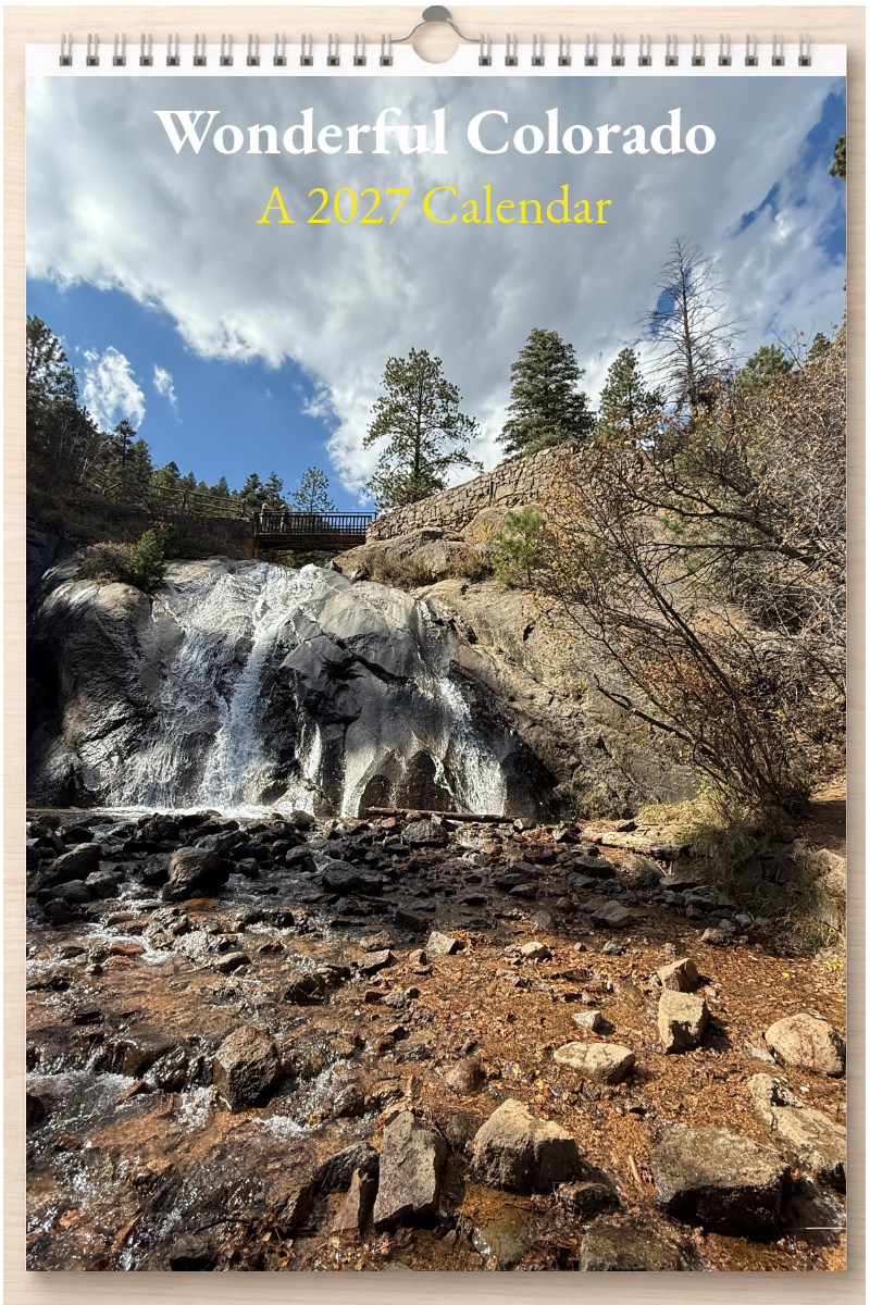 Wonderful Colorado: A 2027 Calendar