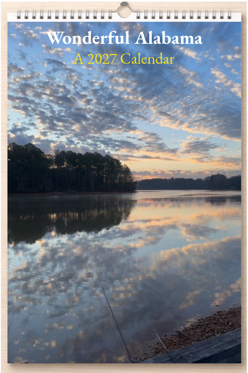 Wonderful Alabama: A 2027 Calendar