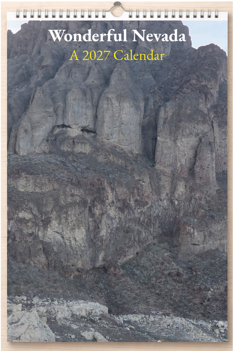 Wonderful Nevada: A 2027 Calendar