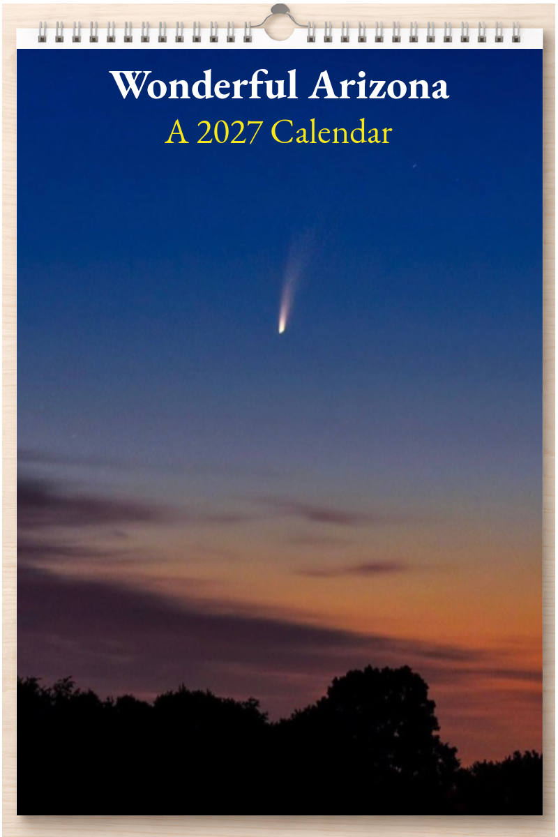 Wonderful Arizona: A 2027 Calendar