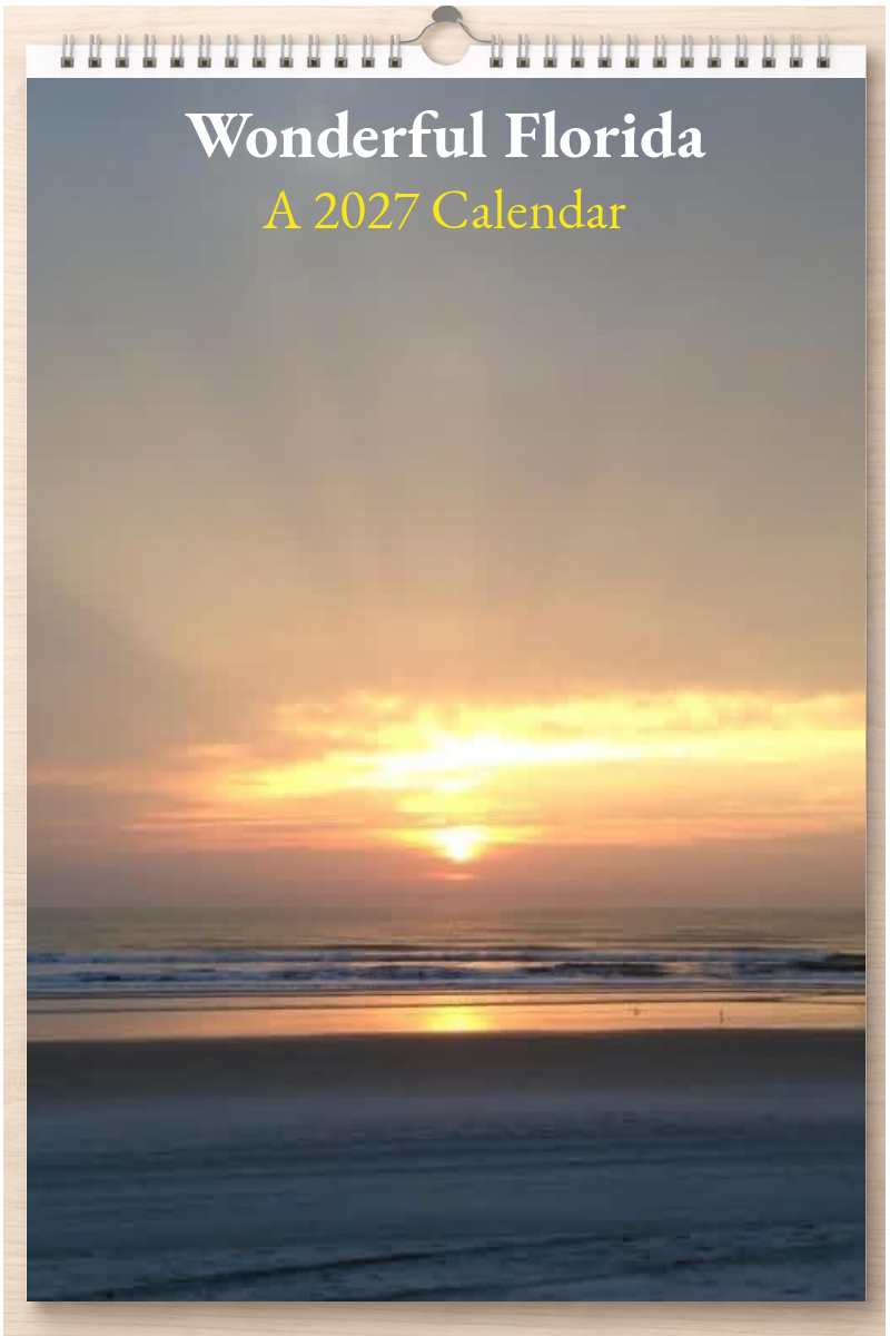 Wonderful Florida: A 2027 Calendar