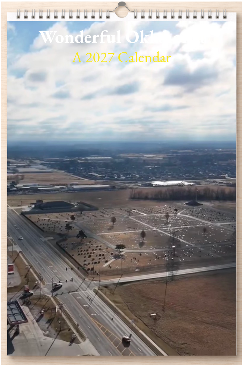 Wonderful Oklahoma: A 2027 Calendar