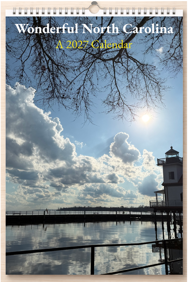 Wonderful North Carolina: A 2027 Calendar