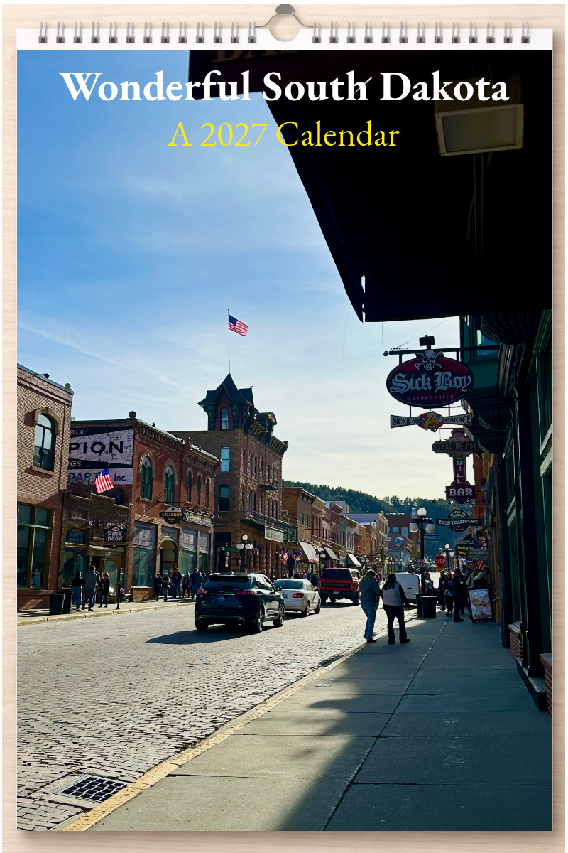 Wonderful South Dakota: A 2027 Calendar