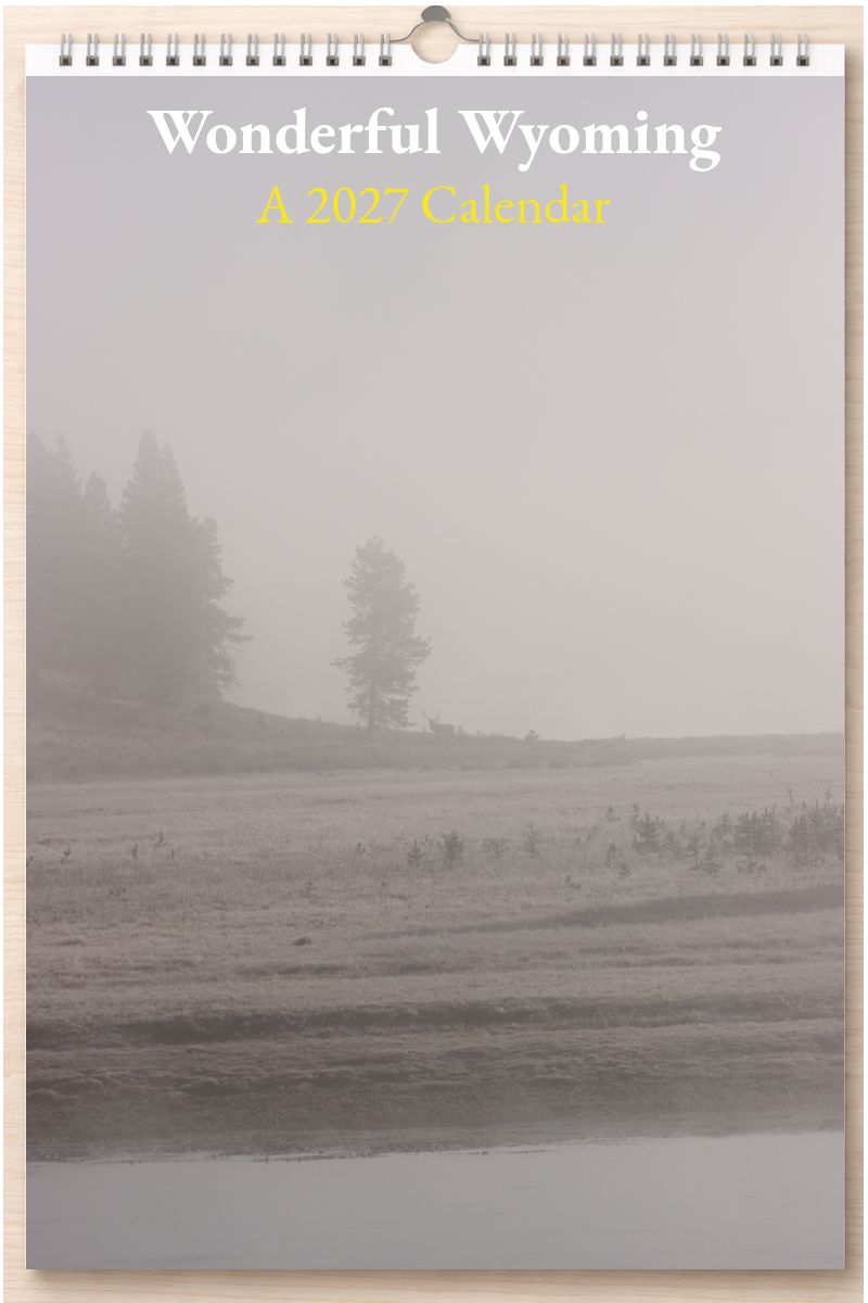 Wonderful Wyoming: A 2027 Calendar