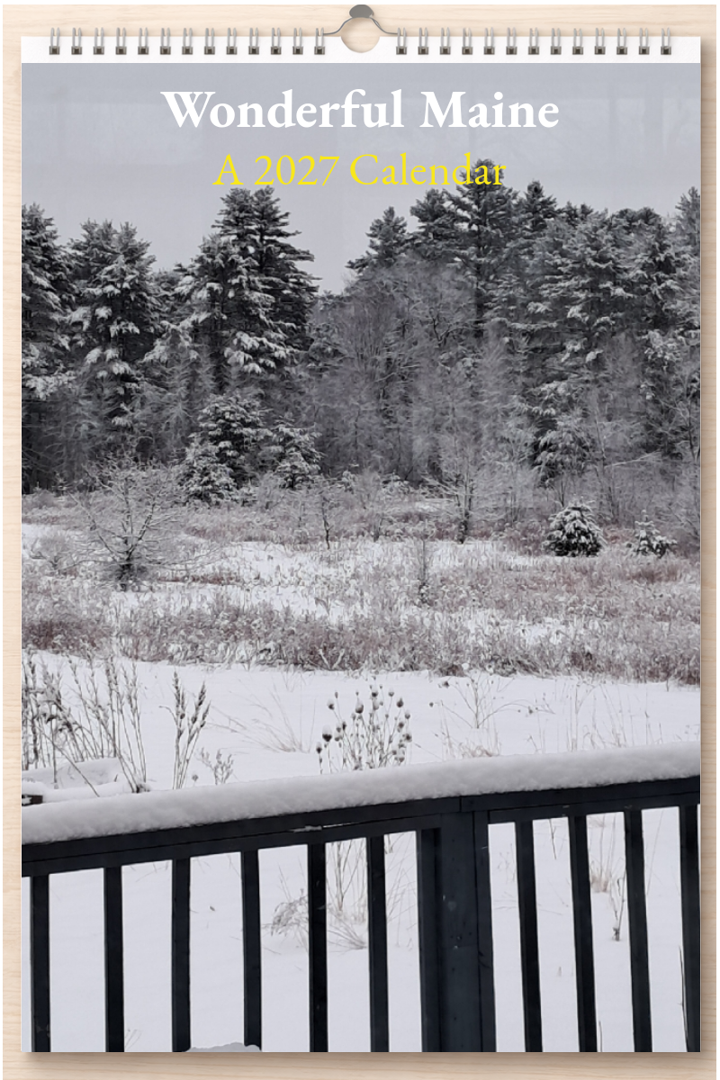 Wonderful Maine: A 2027 Calendar