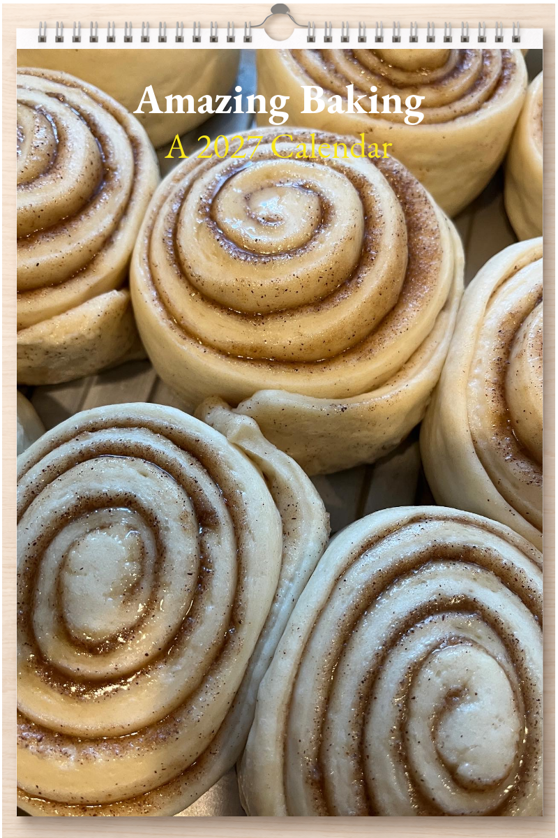 Amazing Baking: A 2027 Calendar