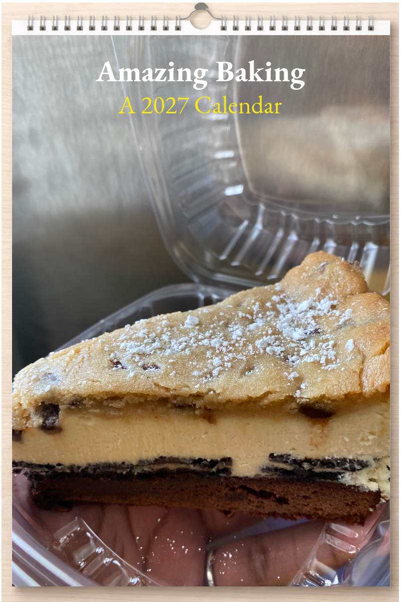 Amazing Baking: A 2027 Calendar