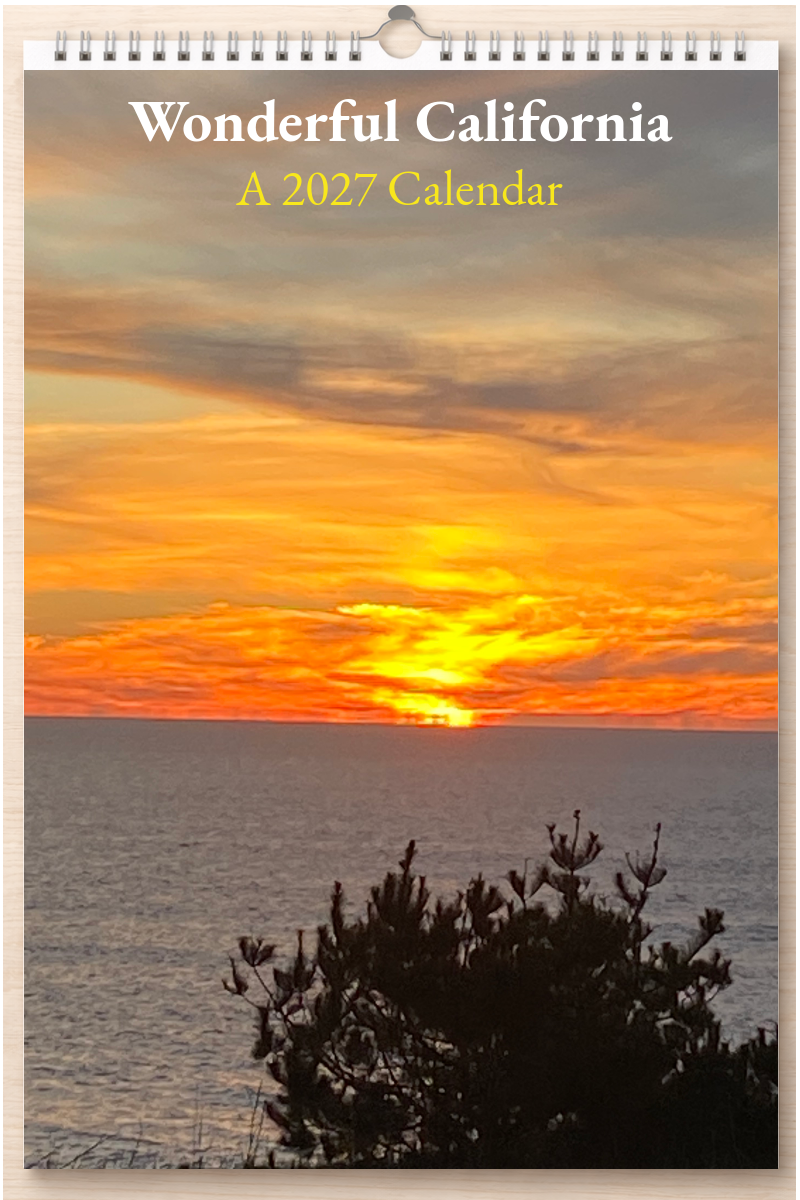 Wonderful California: A 2027 Calendar