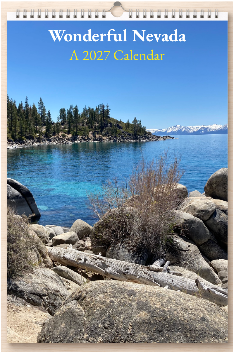 Wonderful Nevada: A 2027 Calendar