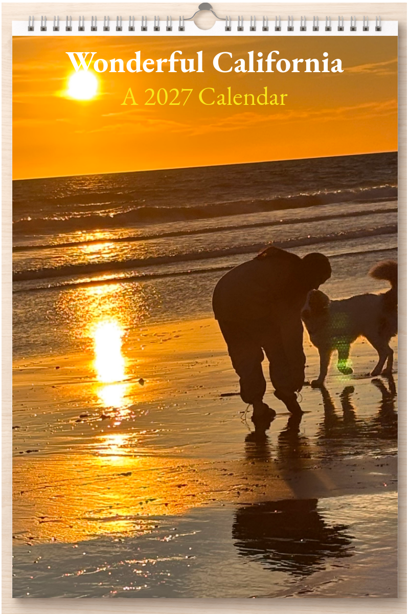 Wonderful California: A 2027 Calendar