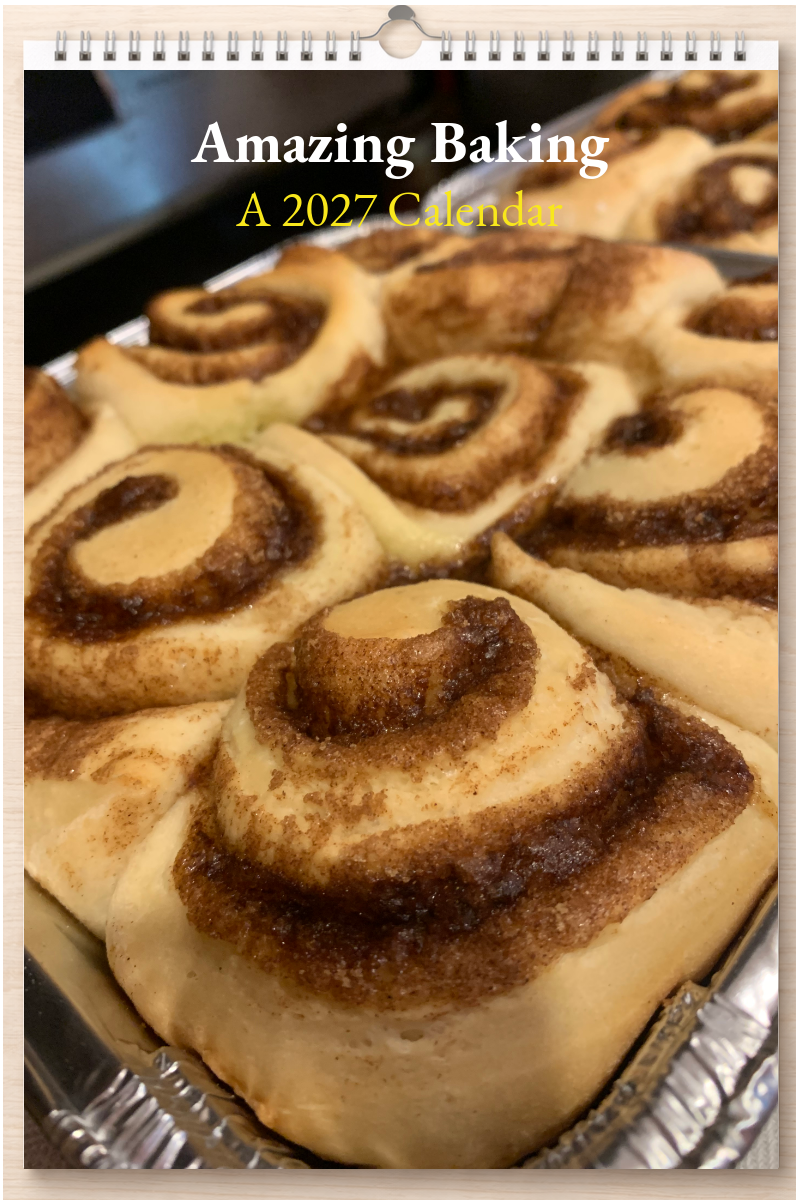 Amazing Baking: A 2027 Calendar
