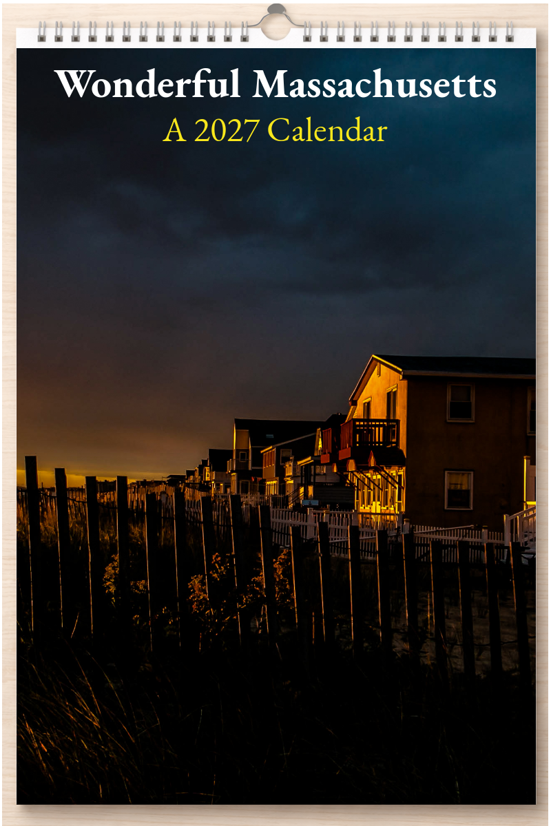 Wonderful Massachusetts: A 2027 Calendar