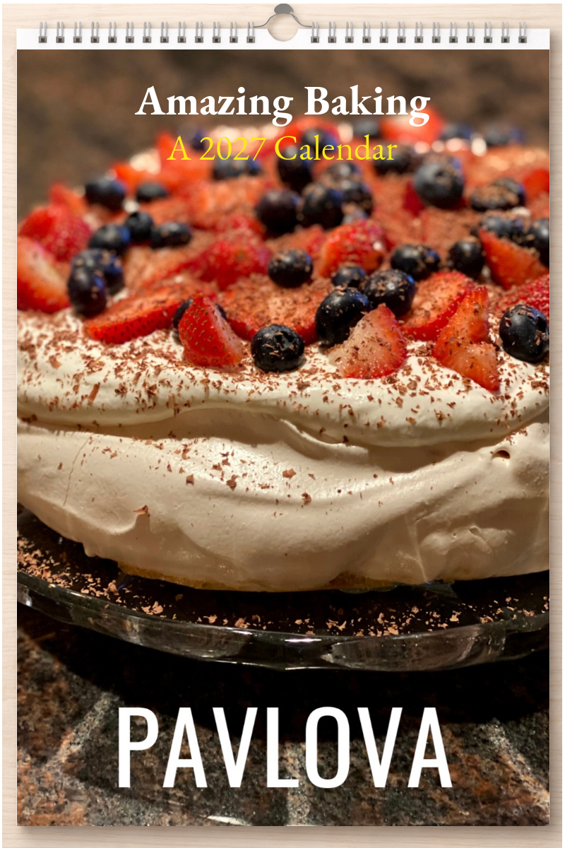 Amazing Baking: A 2027 Calendar